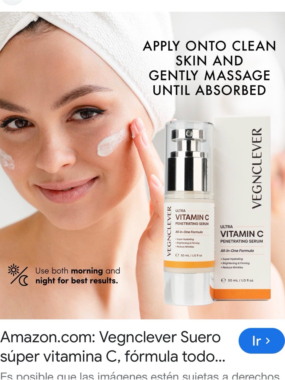 Ultra Vitamin C Serum - White & Orange